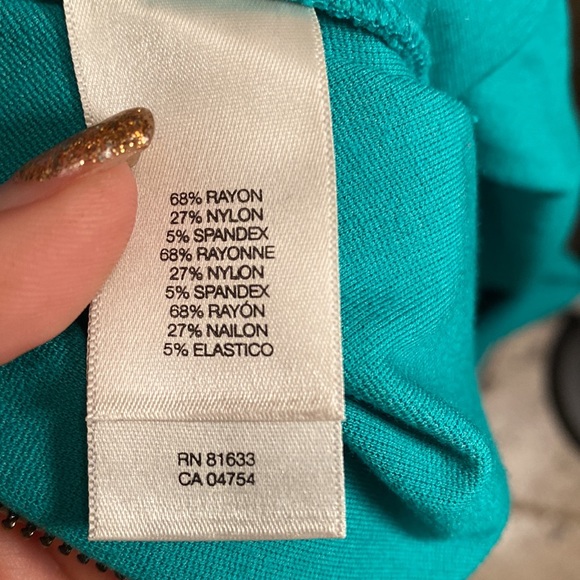 Kenneth Cole Green zip up dress🌸🌸 - Picture 6 of 6